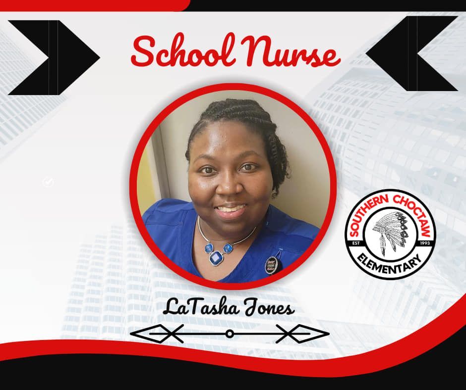 a picture of a school nurse named latosha jones