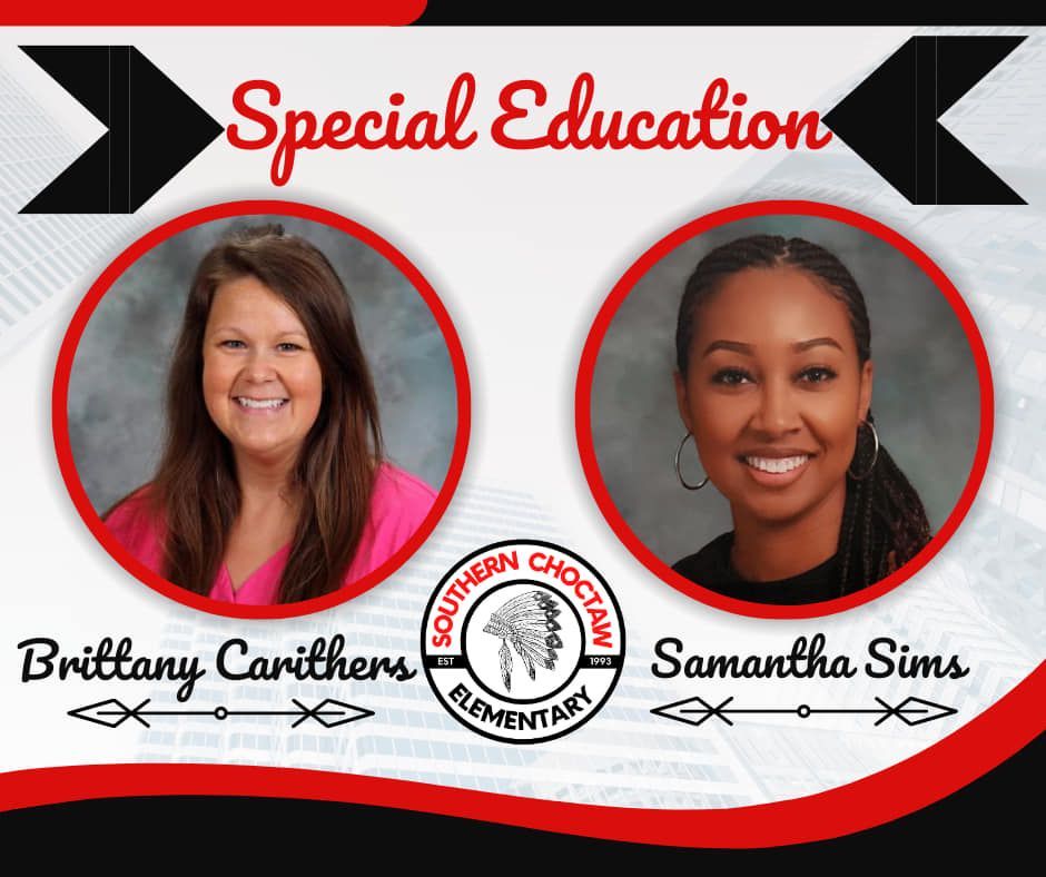 two women are standing next to each other in red circles .