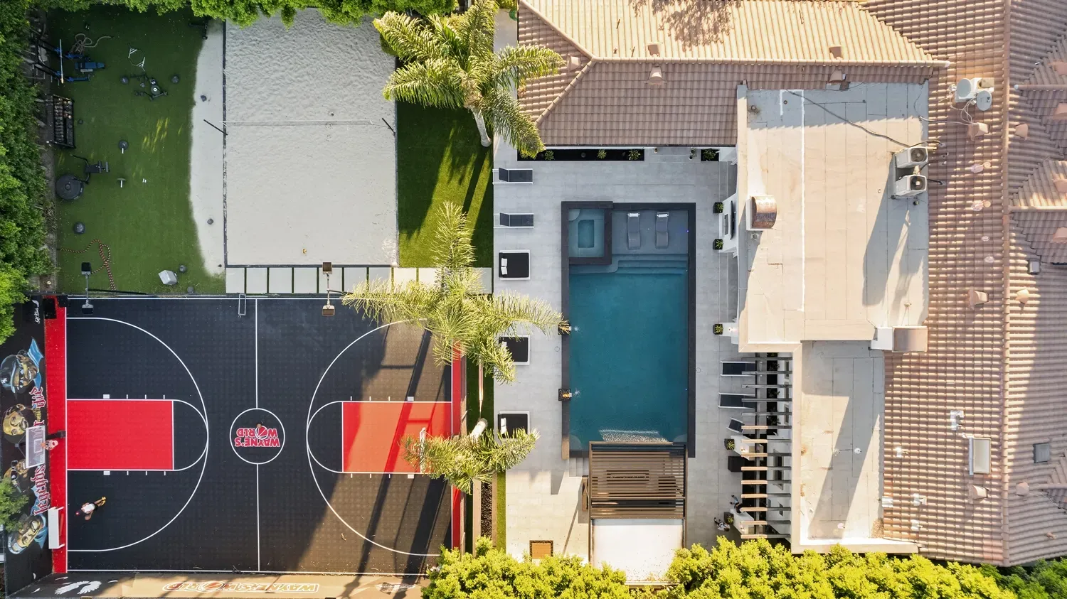 Luxury swimming pool and outdoor living space project located in Northridge, CA by Westmod.