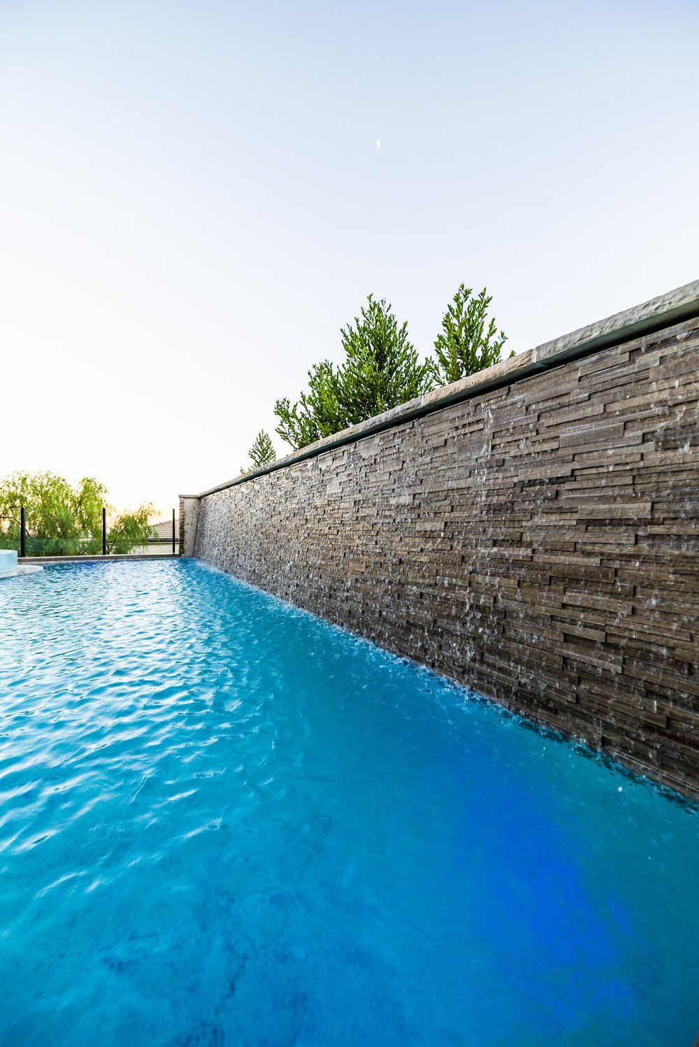 Luxury Swimming pool in Porter Ranch, CA.