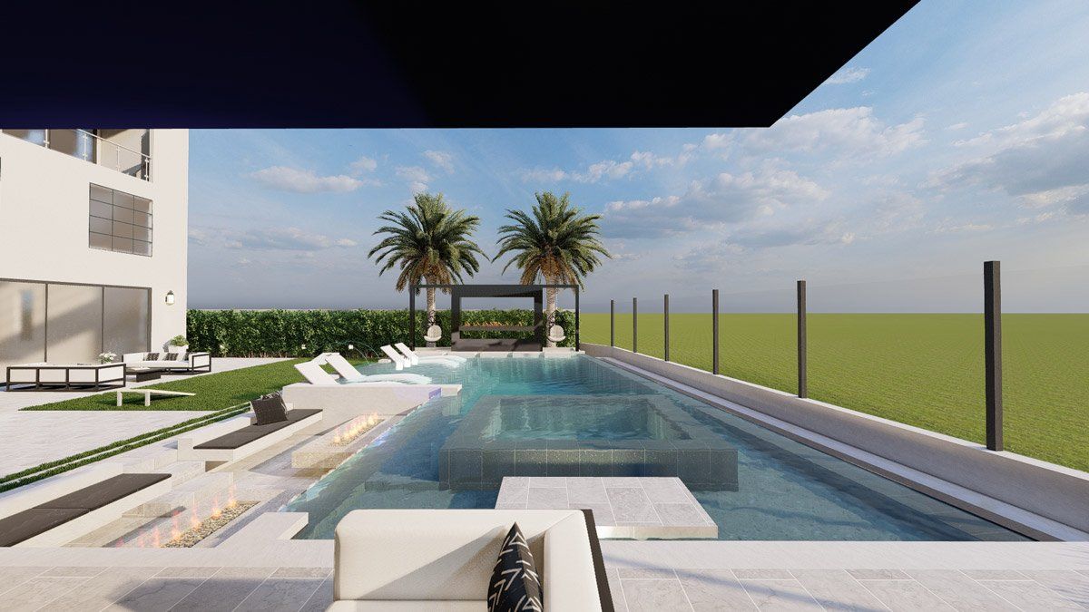 Hoffman by Westmod - Luxury Pool and Outdoor Living Space Design