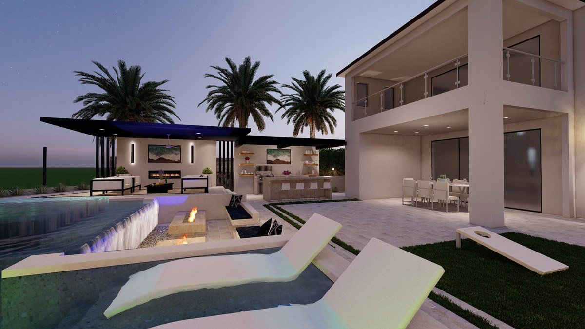 Hoffman by Westmod - Luxury Pool and Outdoor Living Space Design