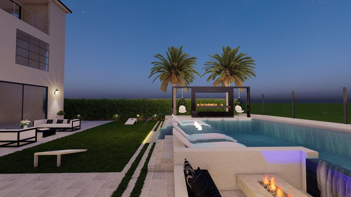 Hoffman by Westmod - Luxury Pool and Outdoor Living Space Design