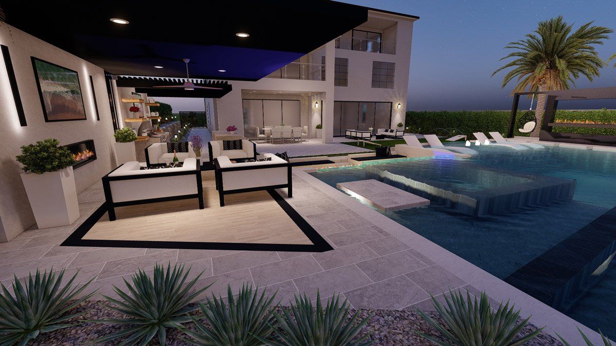 Hoffman by Westmod - Luxury Pool and Outdoor Living Space Design
