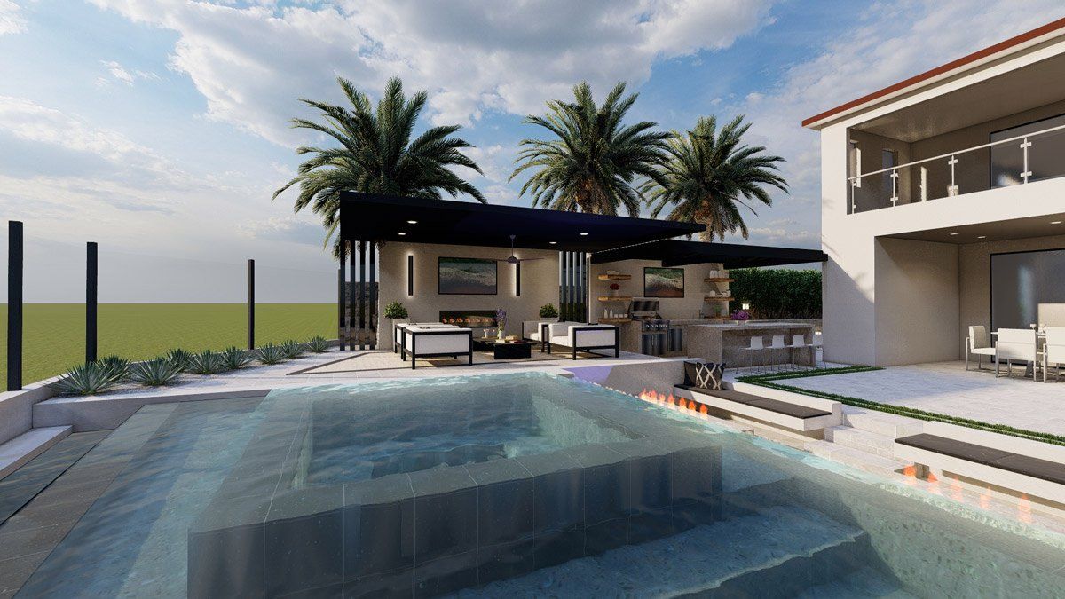 Hoffman by Westmod - Luxury Pool and Outdoor Living Space Design