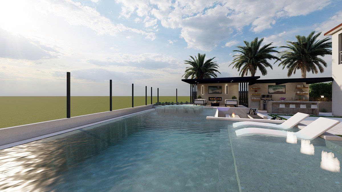 Hoffman by Westmod - Luxury Pool and Outdoor Living Space Design