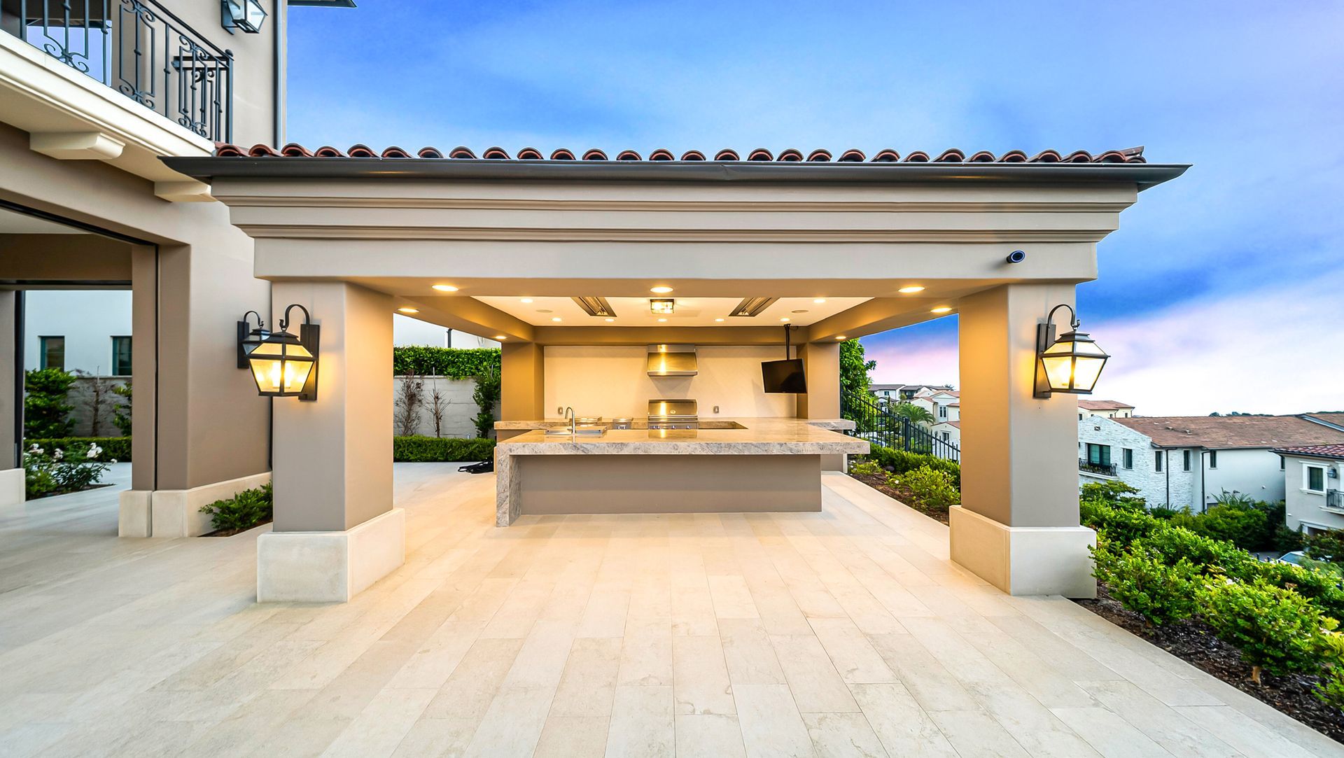custom backyard design by Westmod