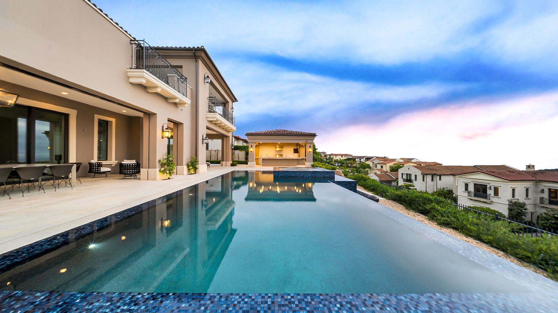 custom backyard design by Westmod