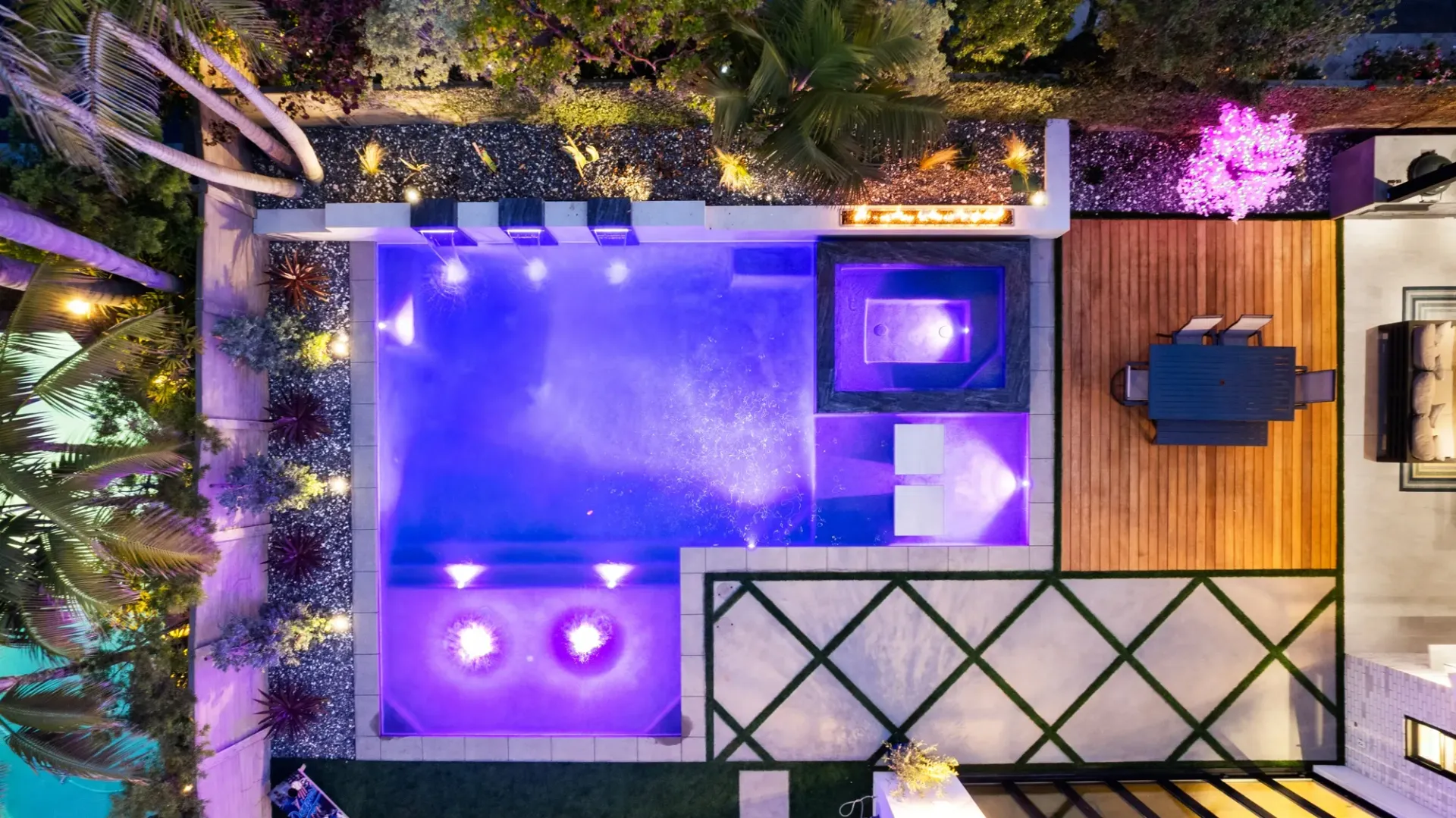 Rhythm by Westmod. Luxury Pool Build in Huntington Beach, CA.