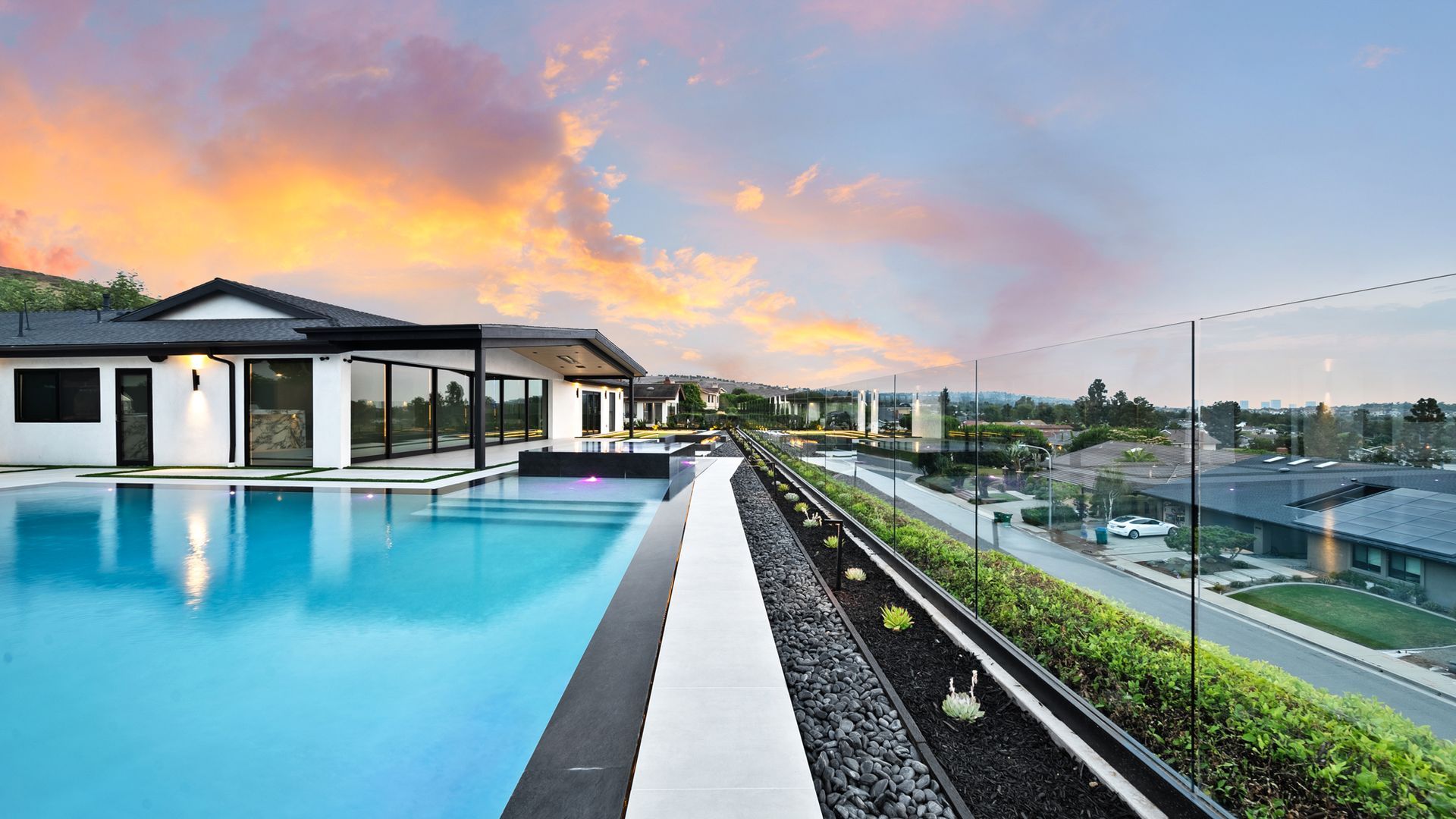 Luxury swimming pool design and construction by Westmod in Irvine, CA.