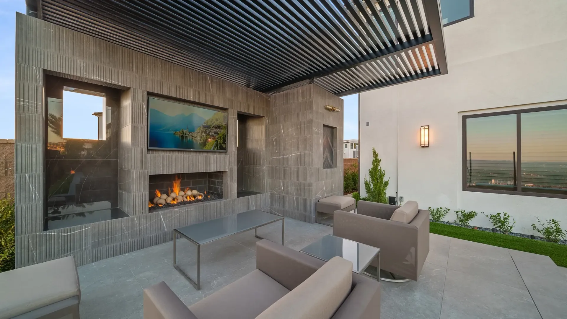 The Beverly by Westmod. Luxury Pool Project in Porter Ranch, CA.