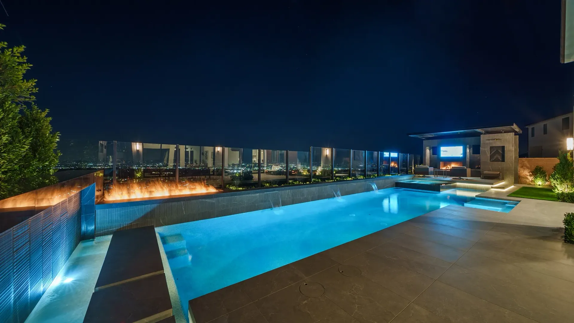 The Beverly by Westmod. Luxury Pool Project in Porter Ranch, CA.