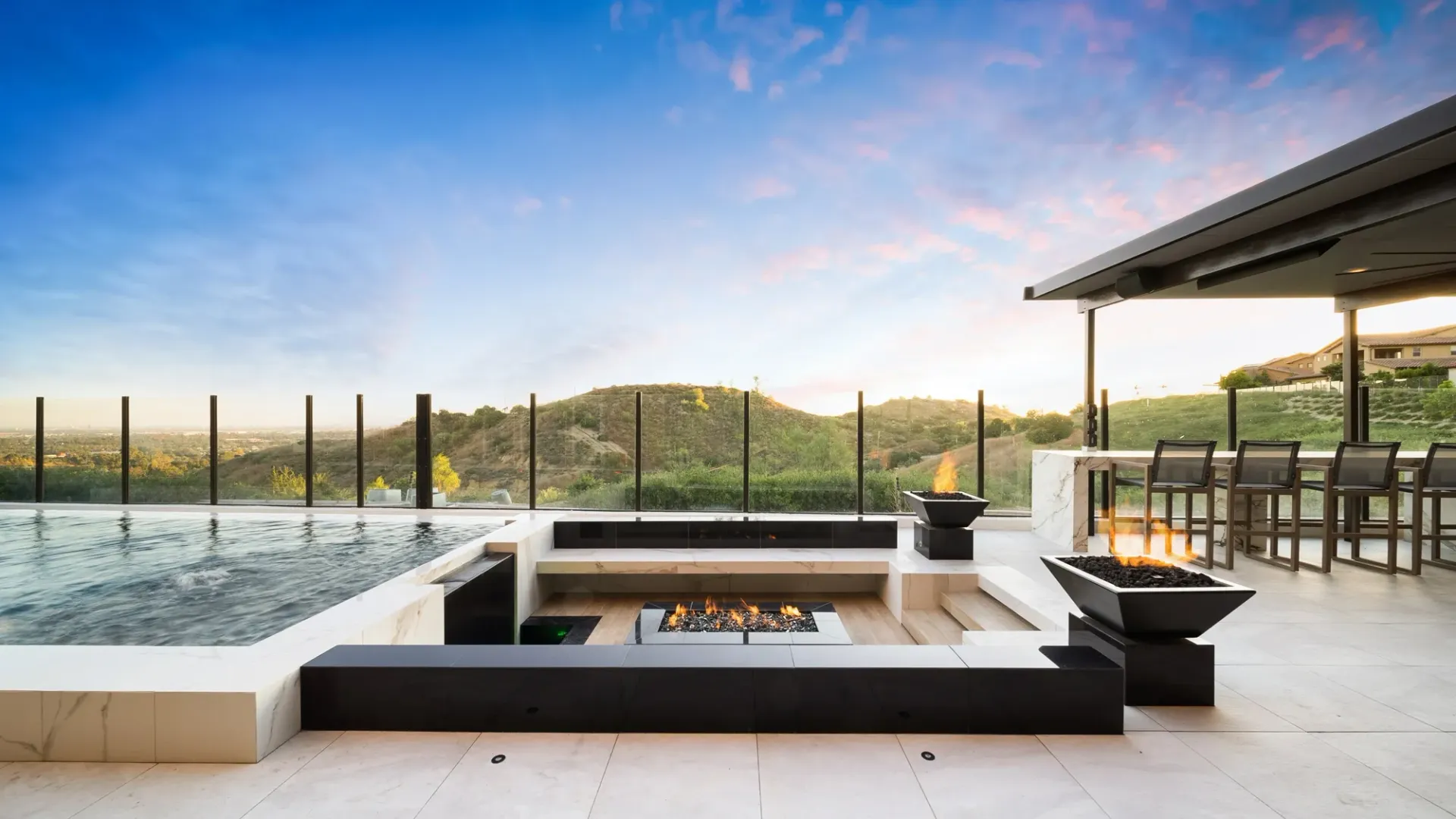 The Crest - an ultra modern and luxurious outdoor living space in Brea, CA.