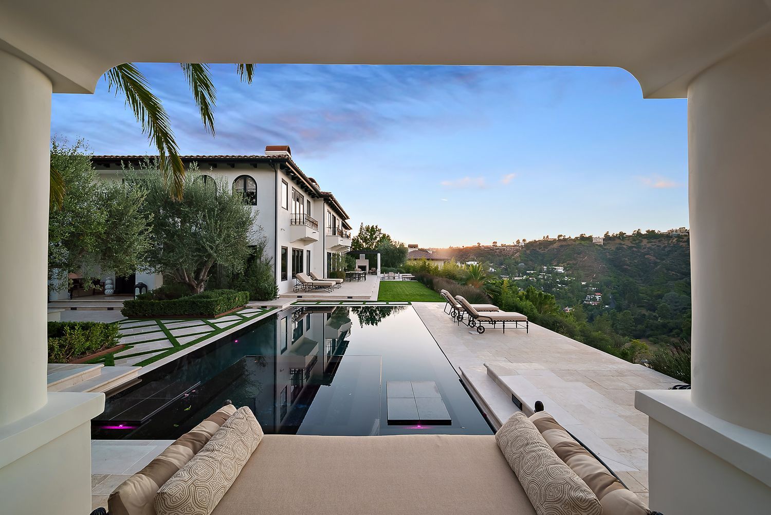 Luxury swimming pool construction project in Beverly Hills, CA by Westmod