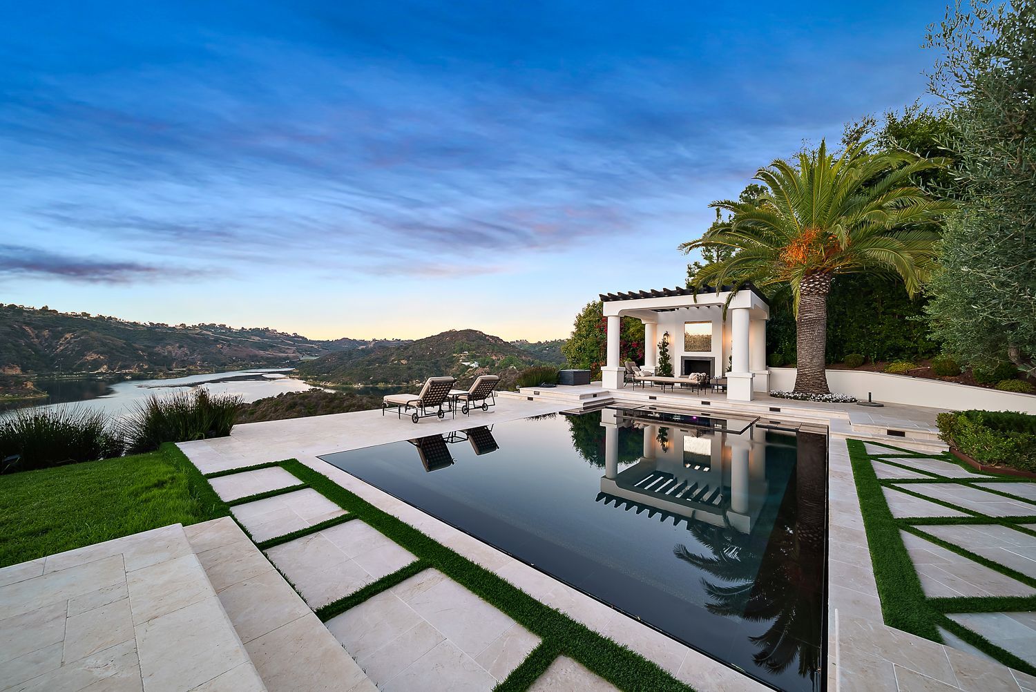 Luxury swimming pool construction project in Beverly Hills, CA by Westmod