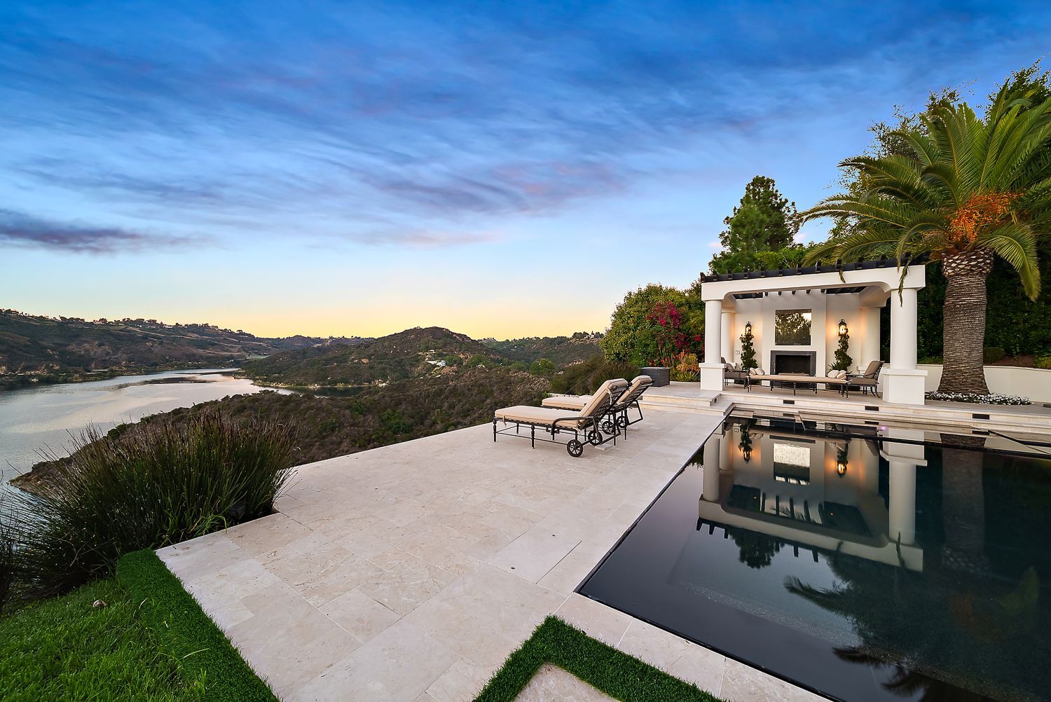 Luxury swimming pool construction project in Beverly Hills, CA by Westmod