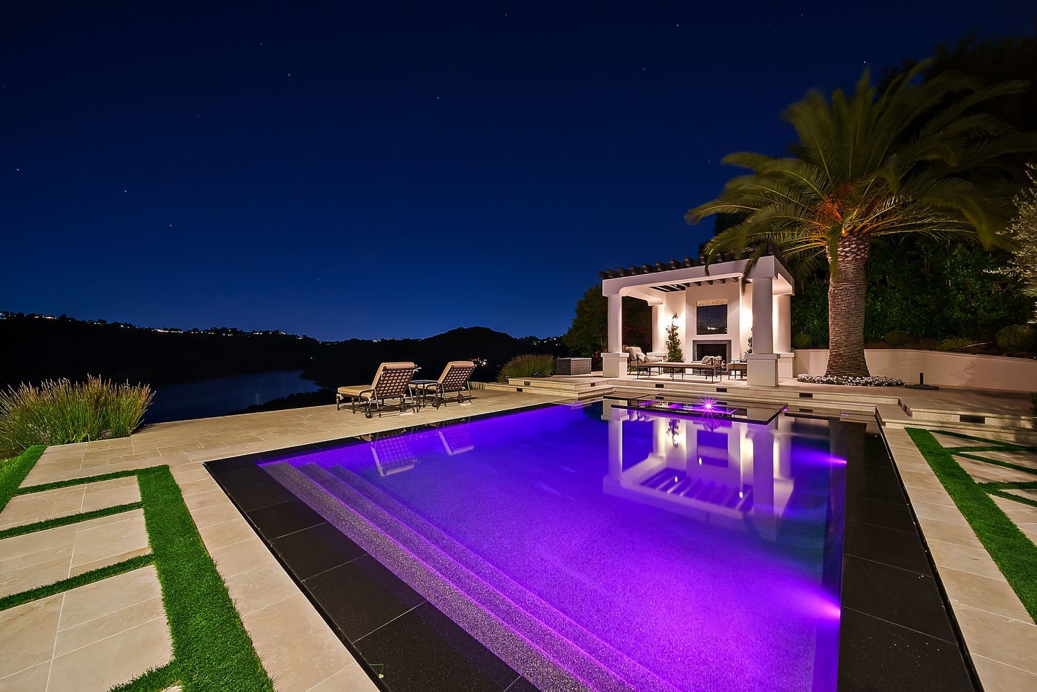 Luxury swimming pool construction project in Beverly Hills, CA by Westmod