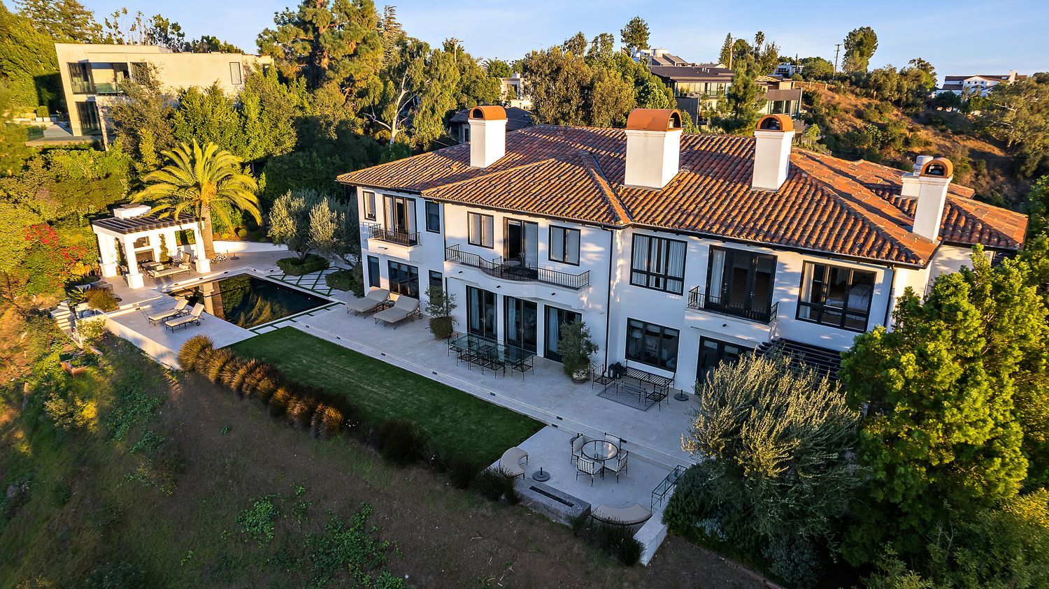 Luxury swimming pool construction project in Beverly Hills, CA by Westmod
