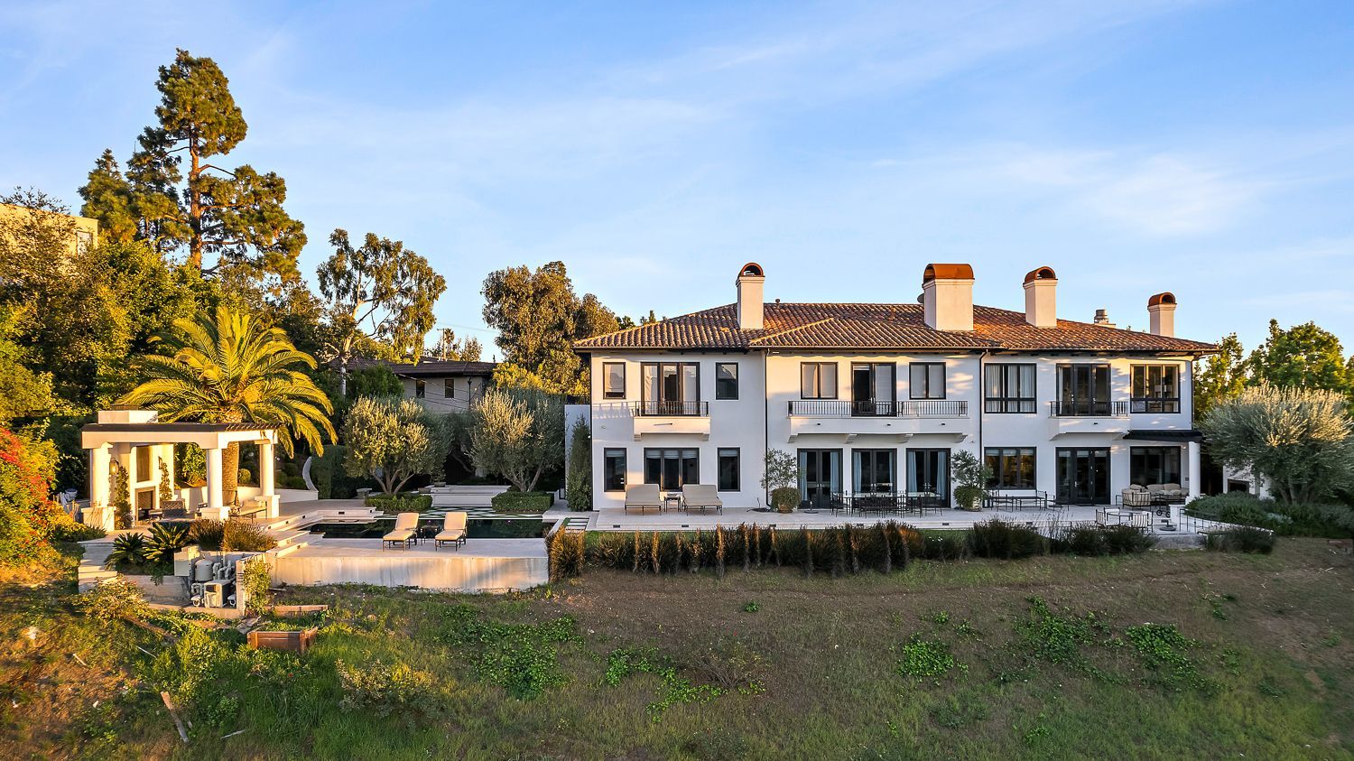 Luxury swimming pool construction project in Beverly Hills, CA by Westmod