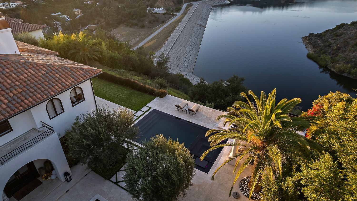 Luxury swimming pool construction project in Beverly Hills, CA by Westmod