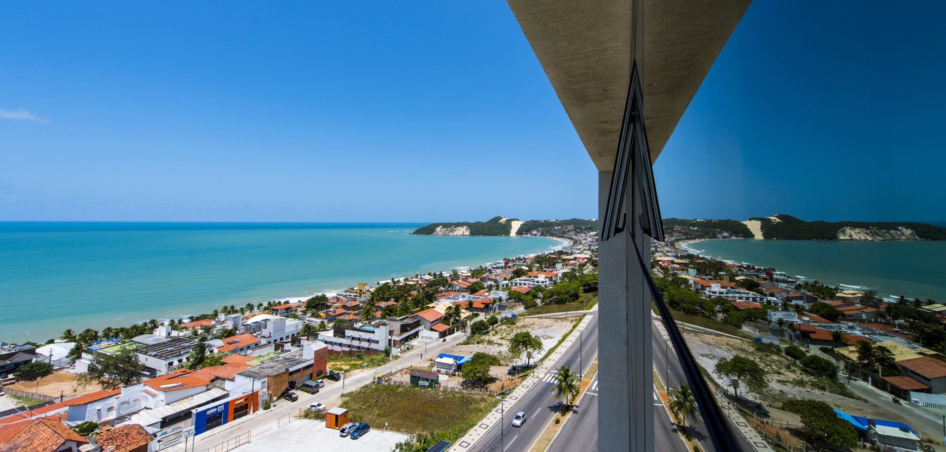Quarto Superior com vista para o mar do Praiamar Express Hotel
