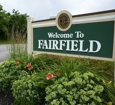 A sign reading Welcome to Fairfield