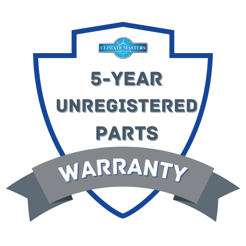 Five Years Unregistered Parts Warranty - Pearl, MS - Climate Masters Inc.