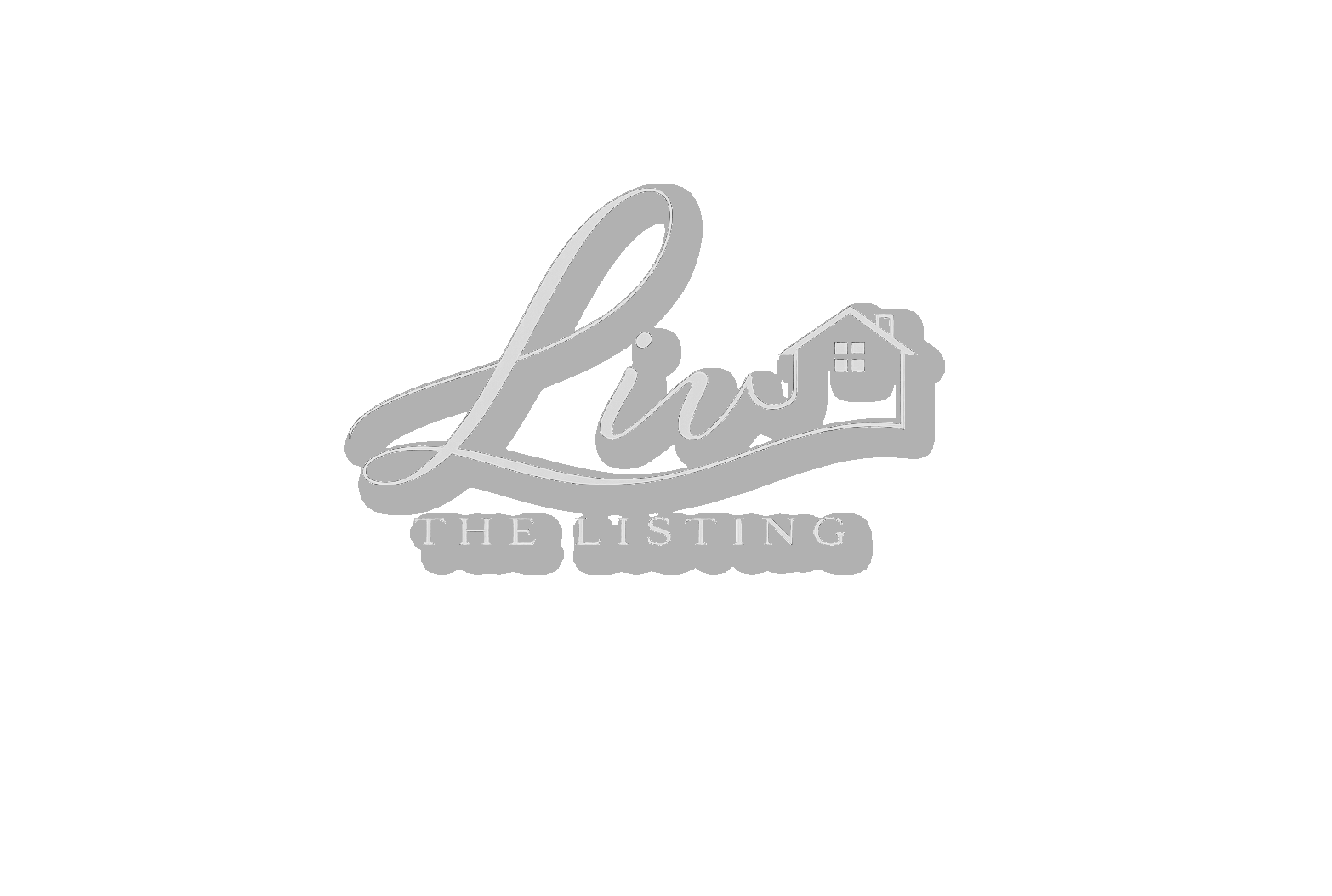 Liv the Listing Logo with elegant script