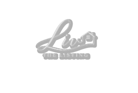 Liv the Listing Logo with elegant script