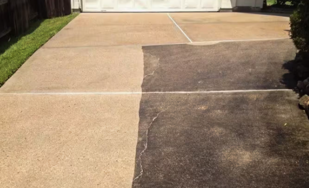 concrete wash, power wash
