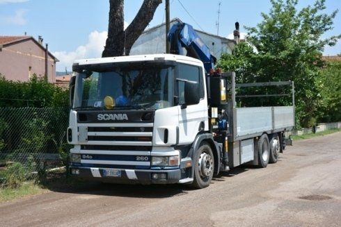 camion per trasporto bombole