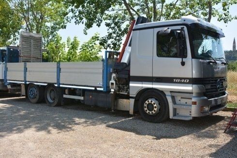 automezzo per trasporto bombole a gas