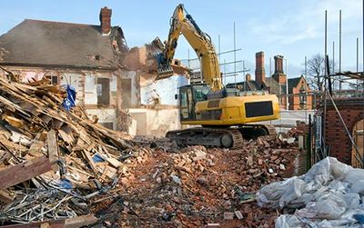 Bulldozer on Demolition — Demolition Service in New Smyrna Beach, FL