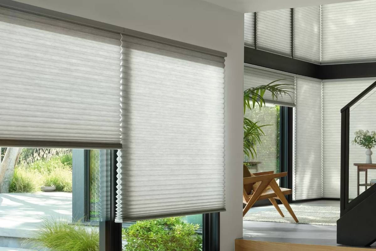 Hunter Douglas Duette® Cellular Shades throughout a home at Your Style Window Treatments & Decor near Fort Myers, Florida