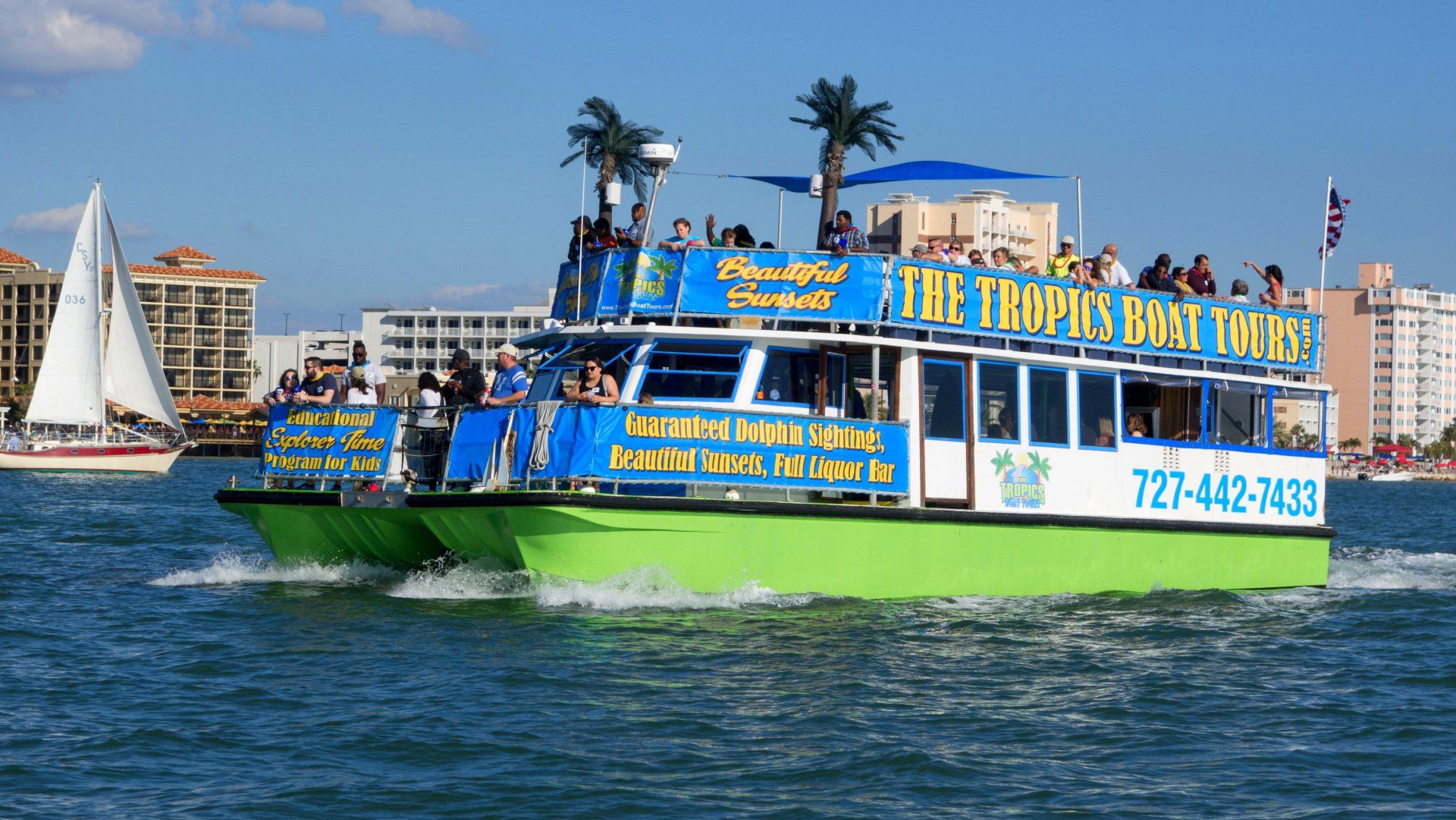tropic boat tours clearwater florida