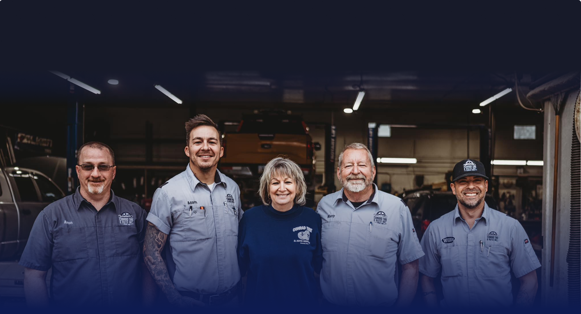 The Team | Conrad Tire and Auto