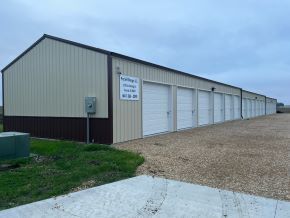 In Front of Conrad Tire and Auto Storage in Conrad, IA