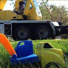 Toy Crane Truck — Hesperia, CA — KAT Cranes