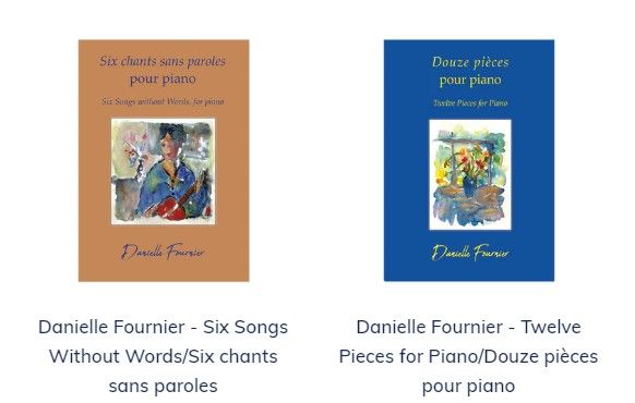 Danielle fournier six songs without words / six chants sans paroles