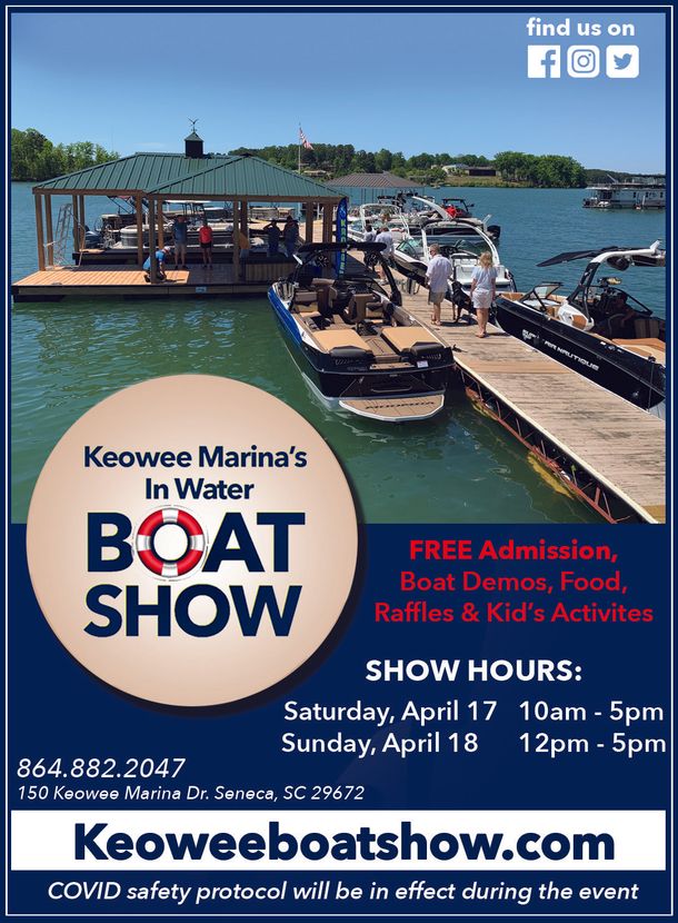 Boat Show Seneca, SC Lake Keowee Marina