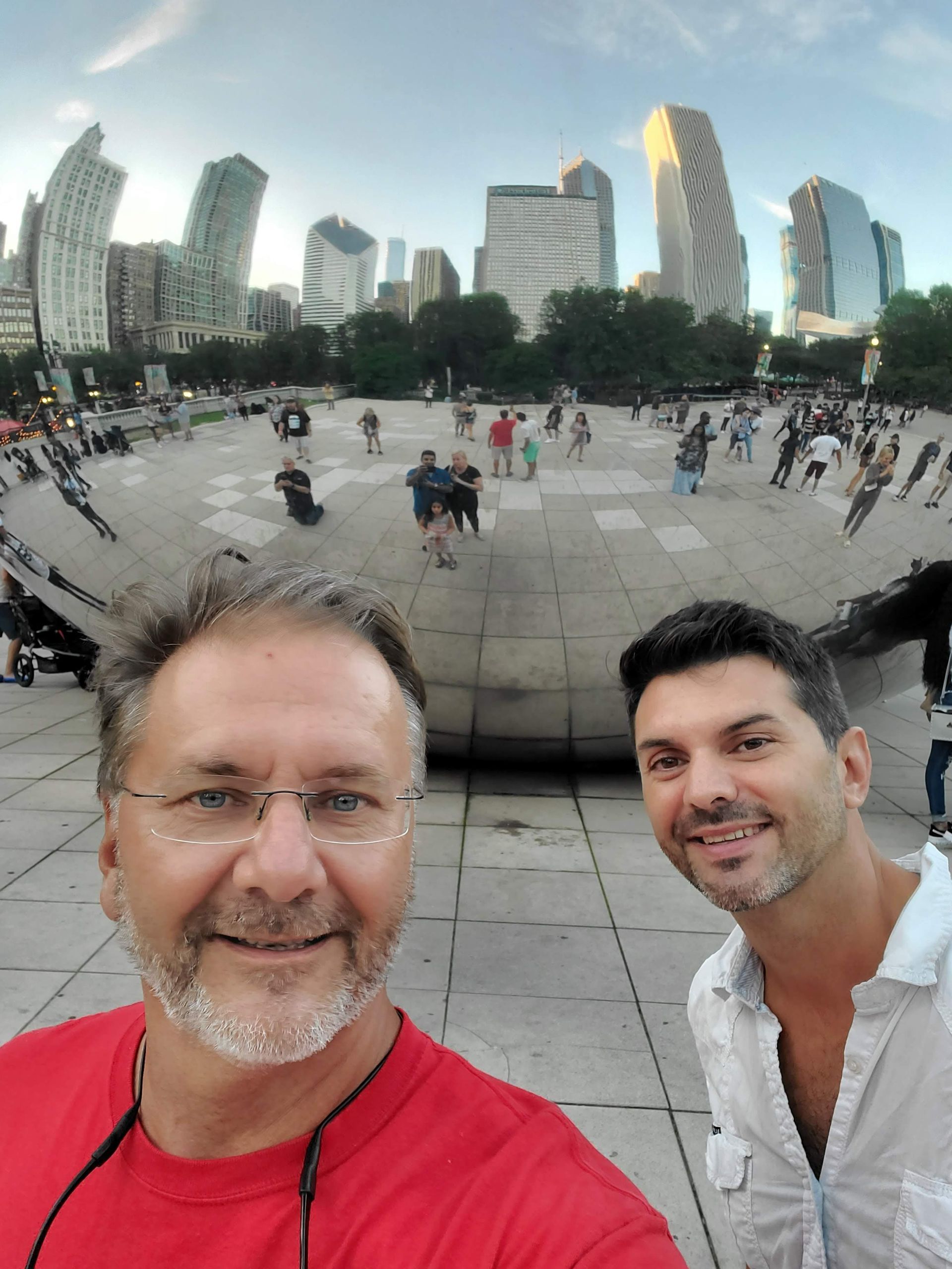 Roofing Founders at Heads Up Roofing visiting Chicago for a roofing expo.