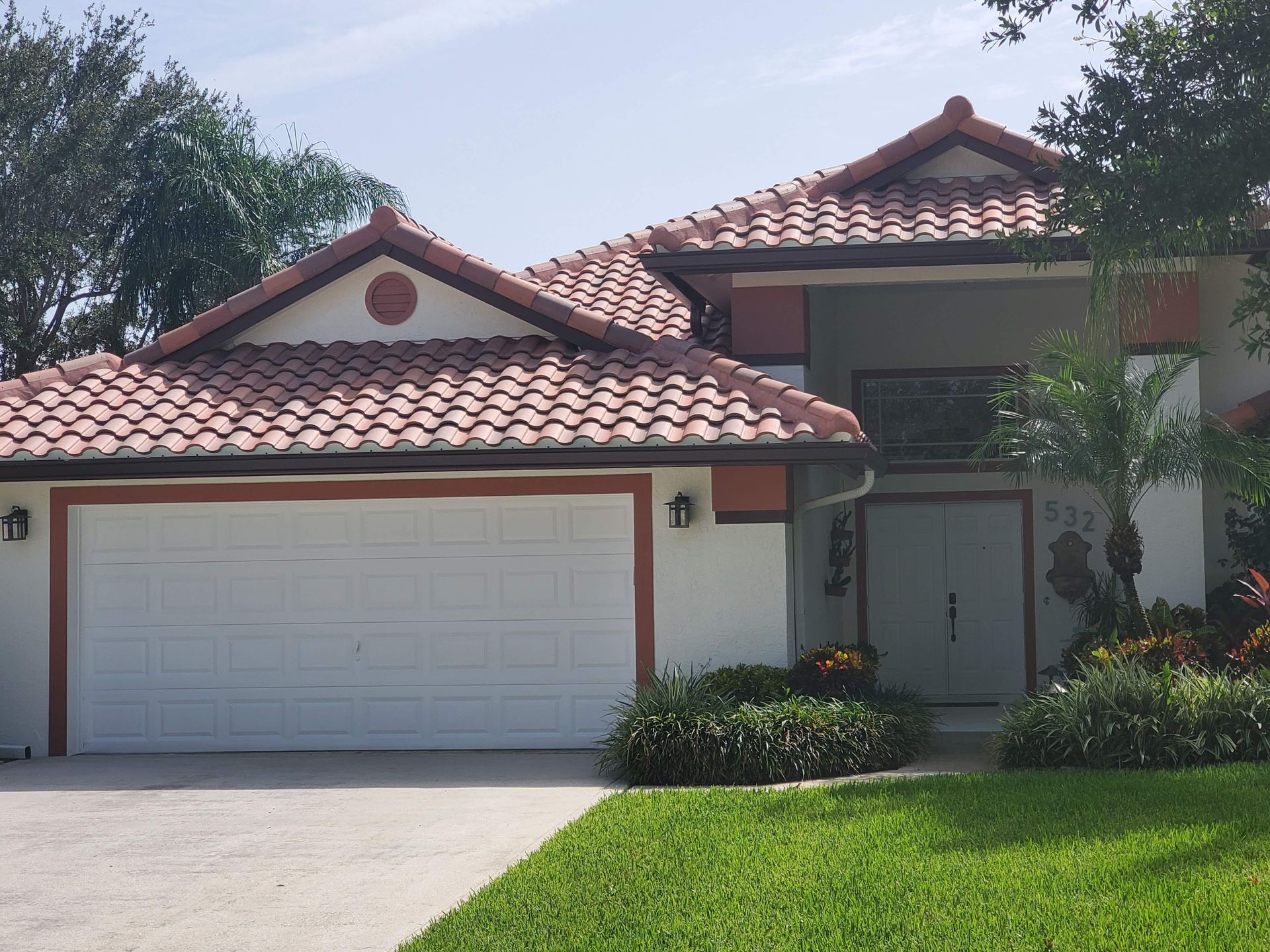 Home with updated roofing designed to withstand storms
