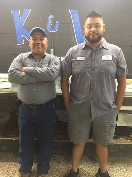 K&V staff members