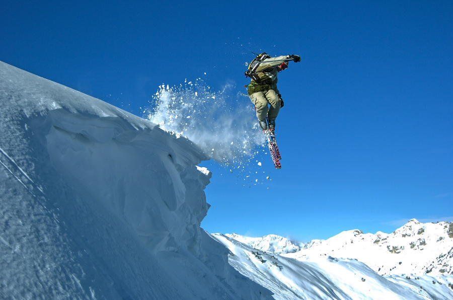 Skifahrer