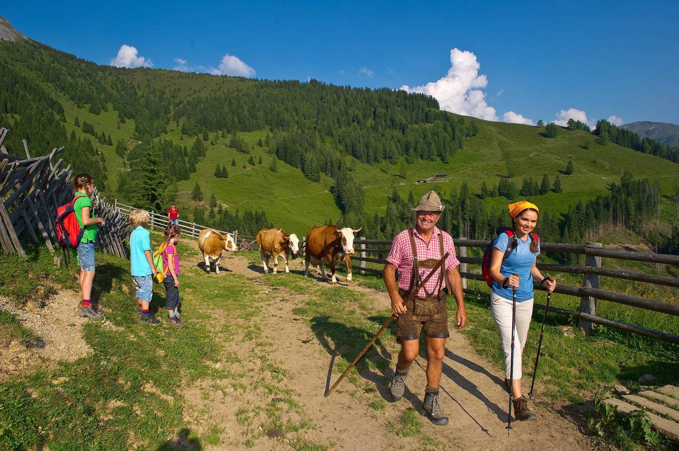 Wandern mit der Familie