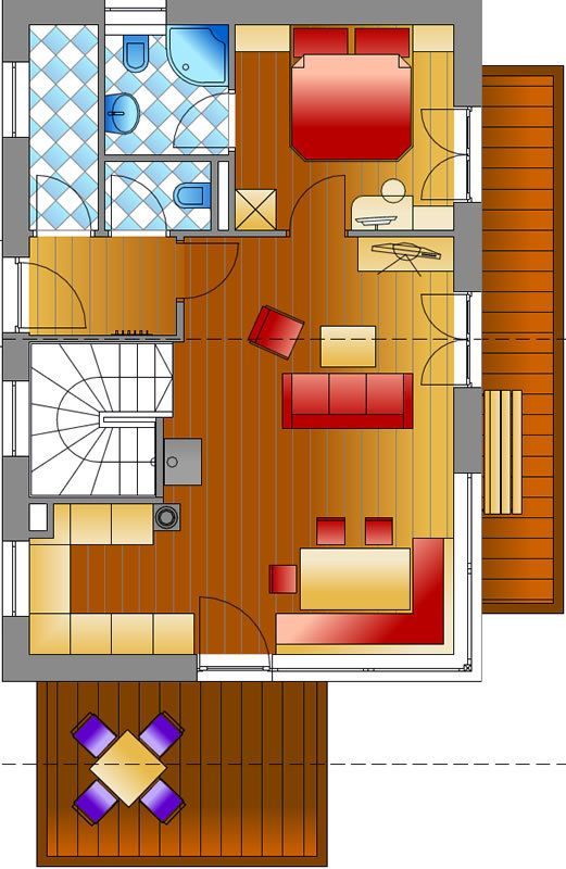 Raumplan 2 - Chalet Hochalmspitz
