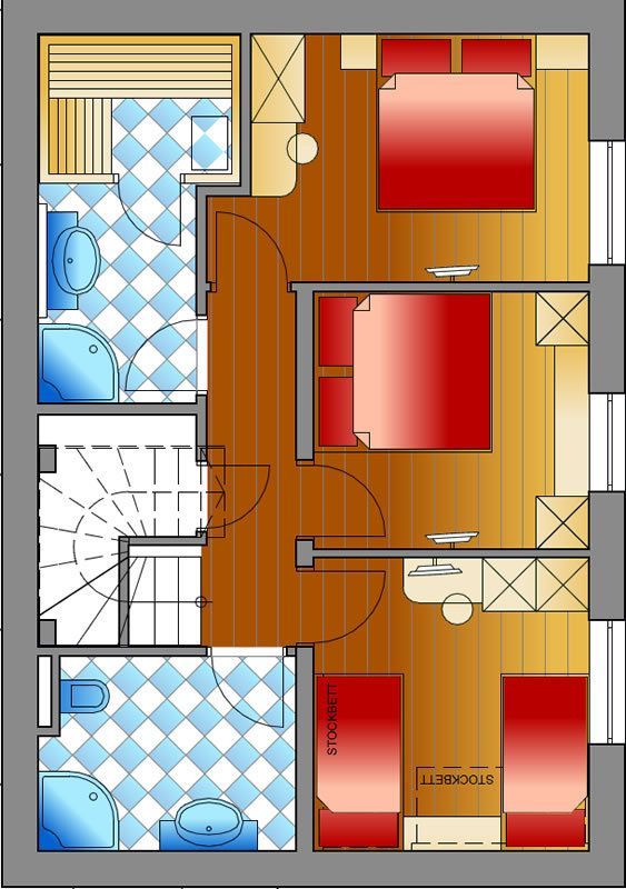 Raumplan 1 - Chalet Hochalmspitz