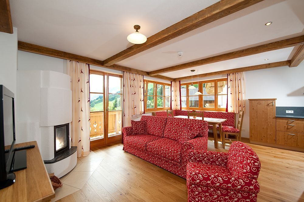 Ausstattung Wohnraum Tauernchalets