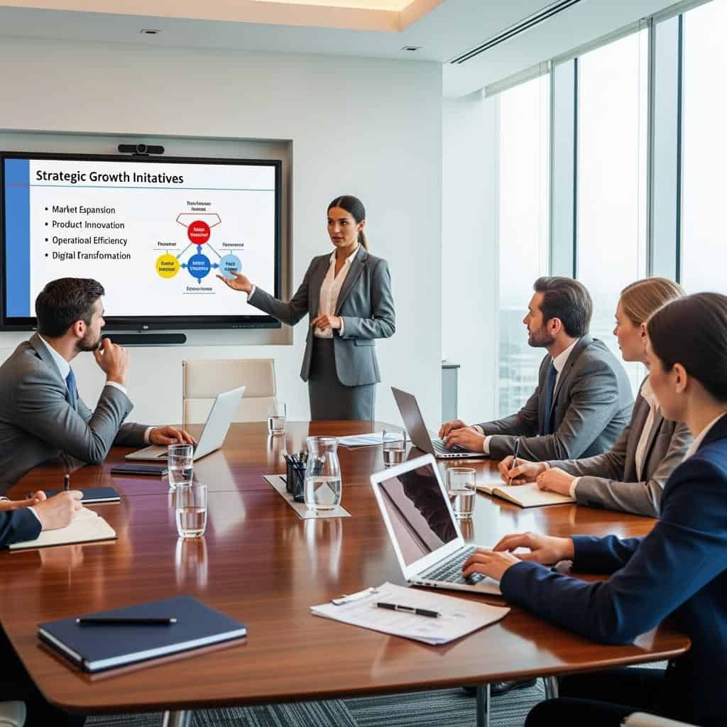 business growth meeting
