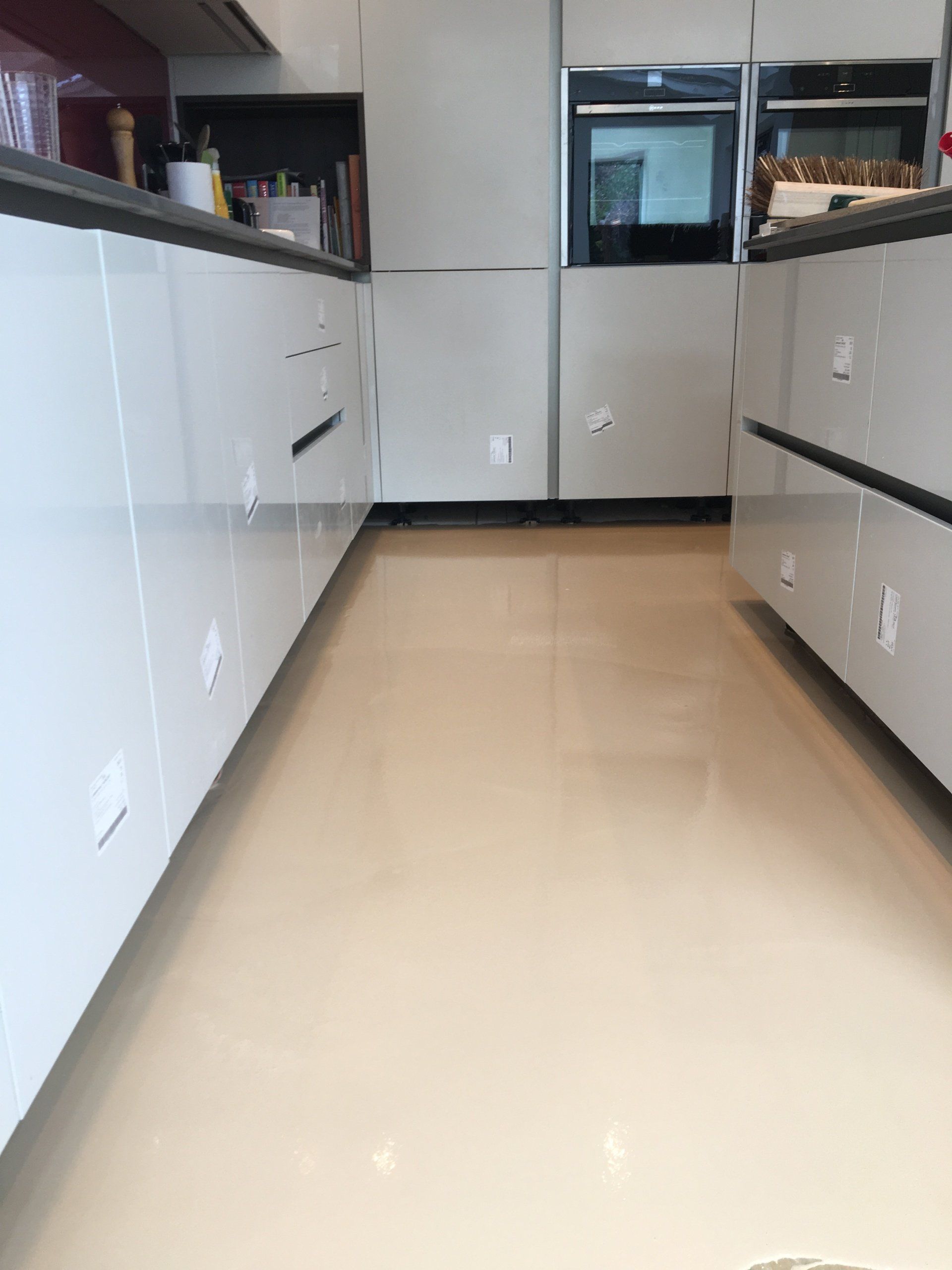 laminate flooring in a kitchen